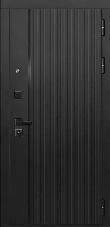 Фото Дверь ДвериПРО L-45 ФЛ-259 (10мм, дуб с пилением) DPRO195393