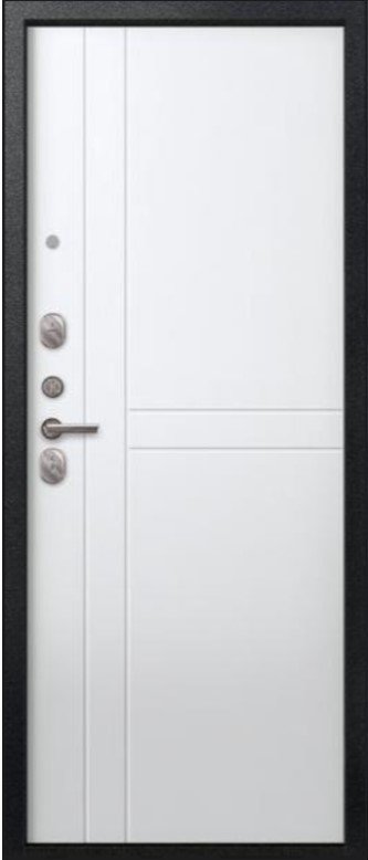 Товар Дверь V-06 Черный муар - Белый DIS007347
