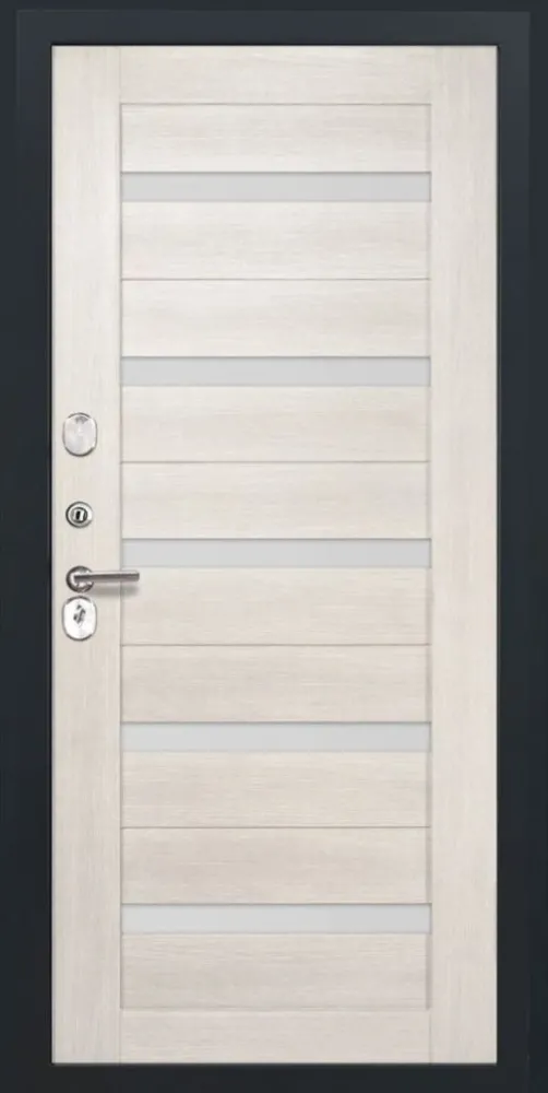 Товар Дверь ДвериПРО Росна СБ-1 (ст. белое, 16мм, Беленый дуб) DPRO228121