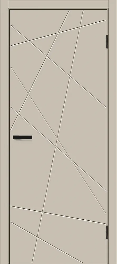 Межкомнатная дверь Граффити-5.Д Cream Pro BR6320